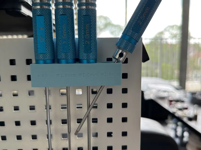 Giá đỡ tua vít Bambu P1P cho bảng ghim BambuLab - Image 5