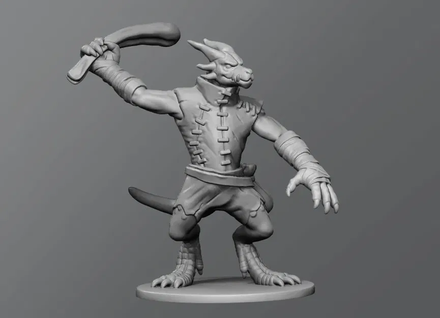 Nhân vật kẻ thù Kobold phiên bản 2 cho Tabletop - Image 1