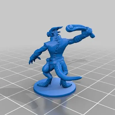 Nhân vật kẻ thù Kobold phiên bản 2 cho Tabletop