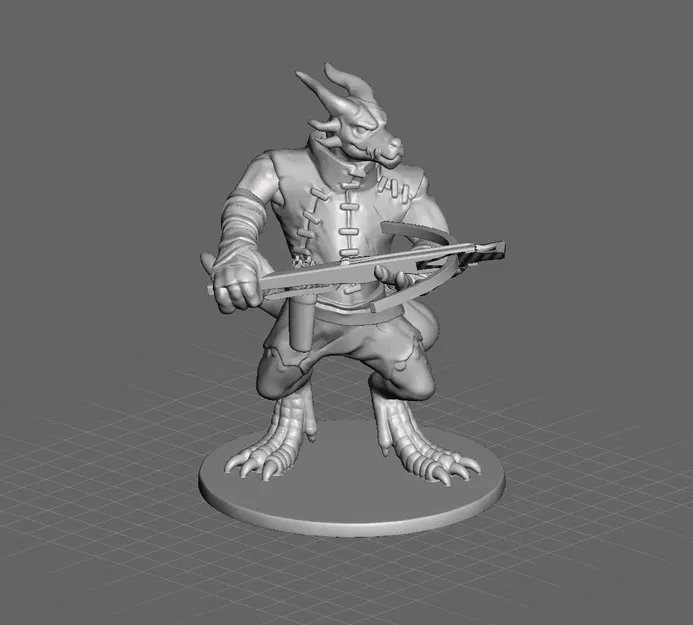 Kobold cầm nỏ trong thế giới giả tưởng - Image 1