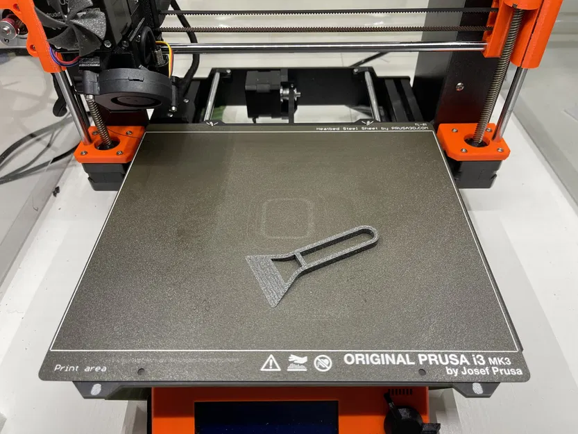 Công cụ cạo giường in 3D tiết kiệm filament 3g trong 15 phút - Image 1