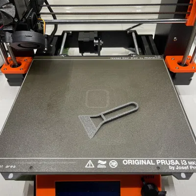 Công cụ cạo giường in 3D tiết kiệm filament 3g trong 15 phút