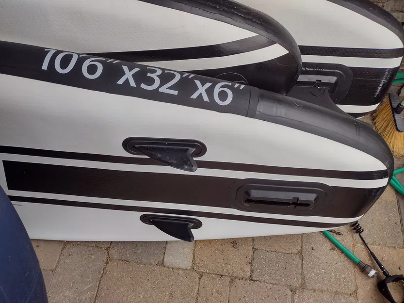 Bảng ván chèo đứng Aksport với fin thay thế - Image 3