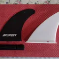 Bảng ván chèo đứng Aksport với fin thay thế - Thumbnail 5