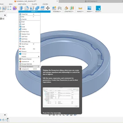 Vòng bi kiểu tham số sử dụng viên ASG 6 mm