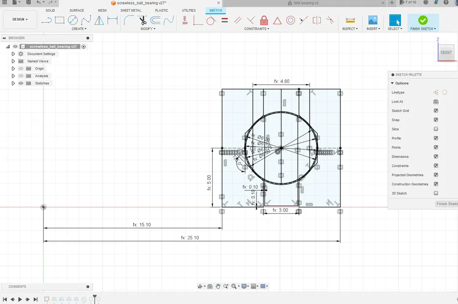 Vòng bi kiểu tham số sử dụng viên ASG 6 mm - Image 3
