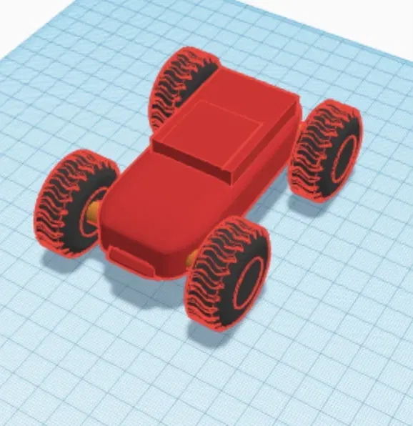 Xe roadster địa hình không có bánh hoạt động - Image 1