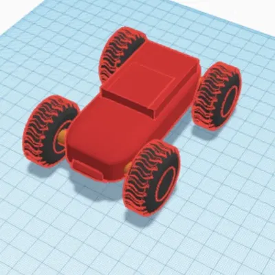 Xe roadster địa hình không có bánh hoạt động