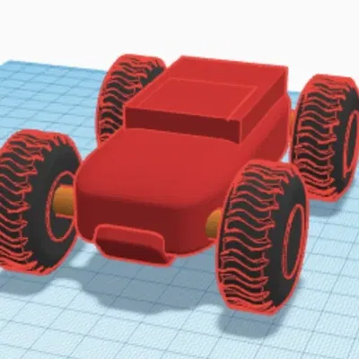 Xe roadster địa hình không có bánh hoạt động