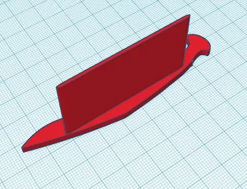 Dấu trang hình dao kukri Nepal đơn giản - Image 3