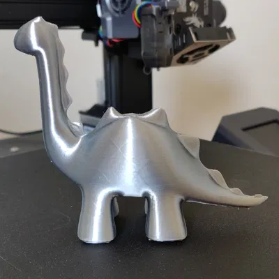 Mô hình khủng long phong cách dễ in 3D