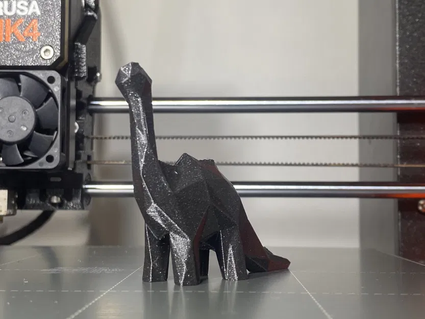 Mô hình đồ chơi khủng long dễ thương phong cách low poly - Image 1