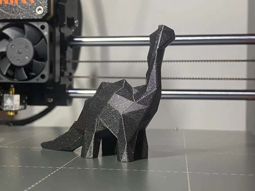 Mô hình đồ chơi khủng long dễ thương phong cách low poly - Image 2