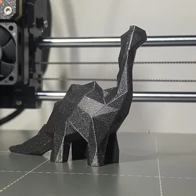 Mô hình đồ chơi khủng long dễ thương phong cách low poly