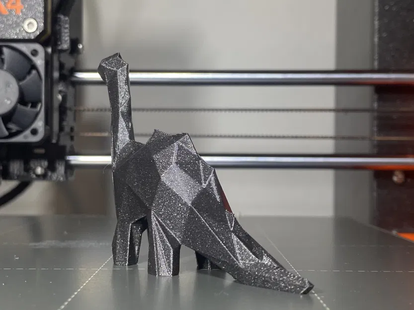 Mô hình đồ chơi khủng long dễ thương phong cách low poly - Image 3