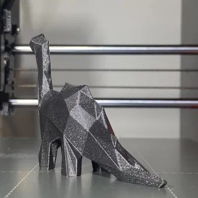 Mô hình đồ chơi khủng long dễ thương phong cách low poly