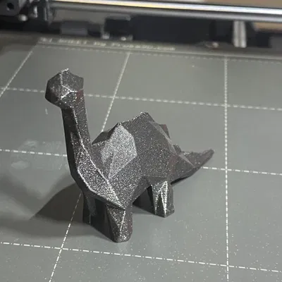 Mô hình đồ chơi khủng long dễ thương phong cách low poly