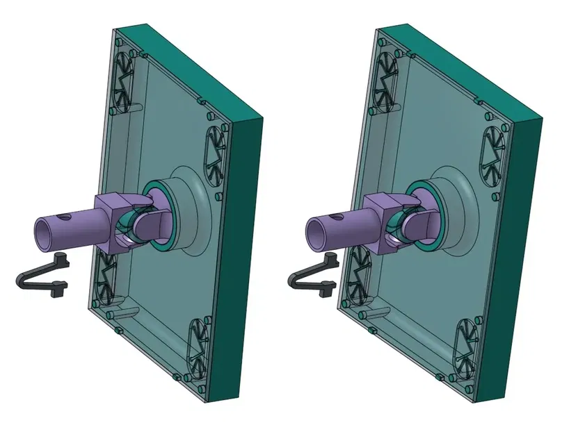 Khay đựng tấm vải khô cho Swiffer kiểu hộp - Image 4