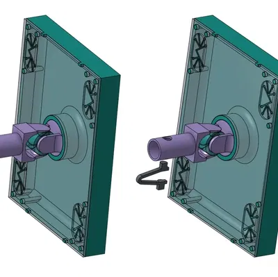 Khay đựng tấm vải khô cho Swiffer kiểu hộp