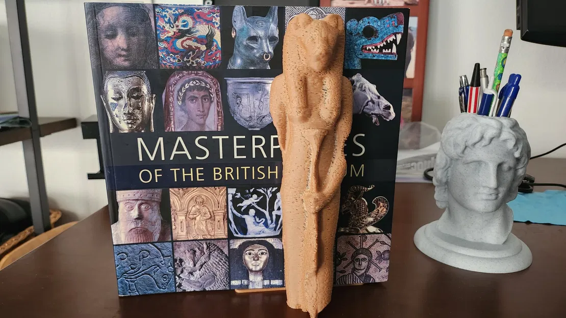 Giá đỡ sách Sekhmet từ Bảo tàng Anh - Image 1