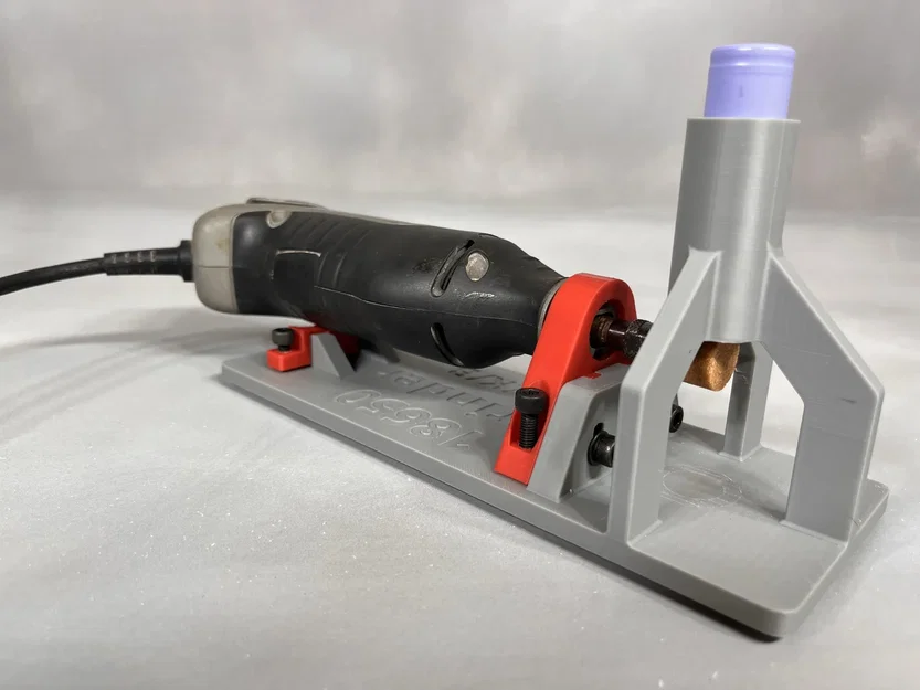 Giá đỡ mài 18650 cho Dremel - Image 1