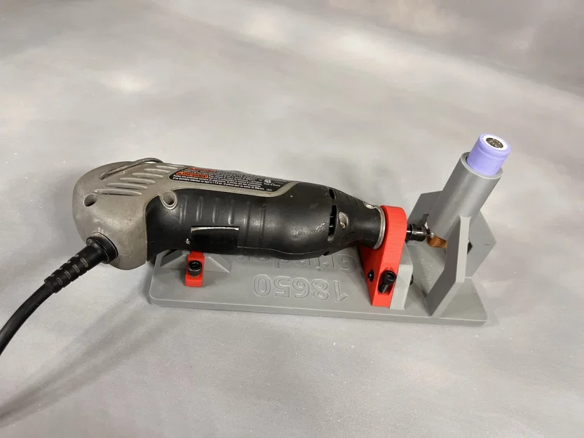 Giá đỡ mài 18650 cho Dremel - Image 2