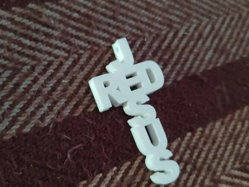 Chìa khóa Chúa Jesus màu đỏ - Image 2
