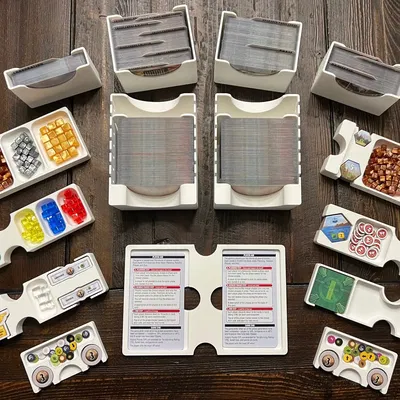 Hộp tổ chức cho Terraforming Mars: Ares Expedition với các mở rộng