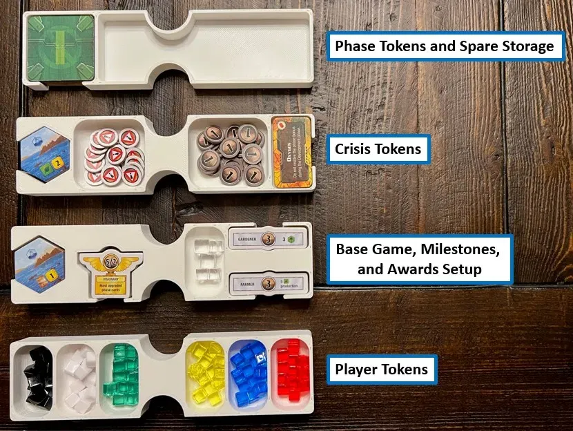 Hộp tổ chức cho Terraforming Mars: Ares Expedition với các mở rộng - Image 3