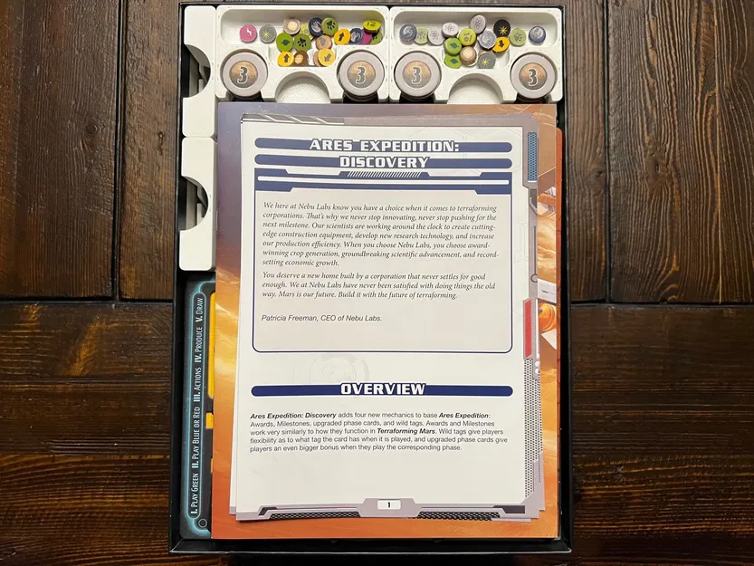 Hộp tổ chức cho Terraforming Mars: Ares Expedition với các mở rộng - Image 8