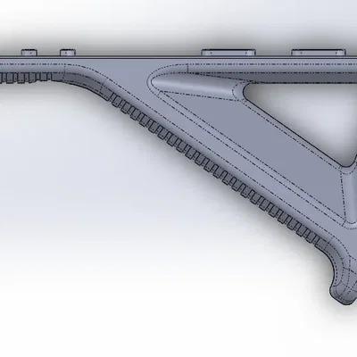 Tay cầm nghiêng AFG-2 cho giao diện M-lok và KeyMod