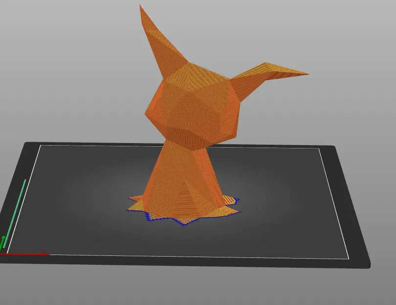 Mô hình Mimikyu phong cách low poly từ Blender - Image 1