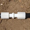 Phụ kiện kết nối nhanh M-M cho ống tưới poly 710 - Thumbnail 1