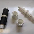 Phụ kiện kết nối nhanh M-M cho ống tưới poly 710 - Thumbnail 2