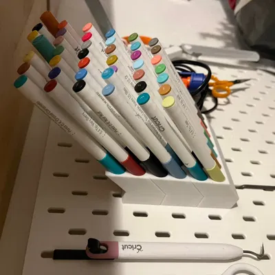 Giá đỡ bút Cricut xếp chồng cho Ikea Skadis