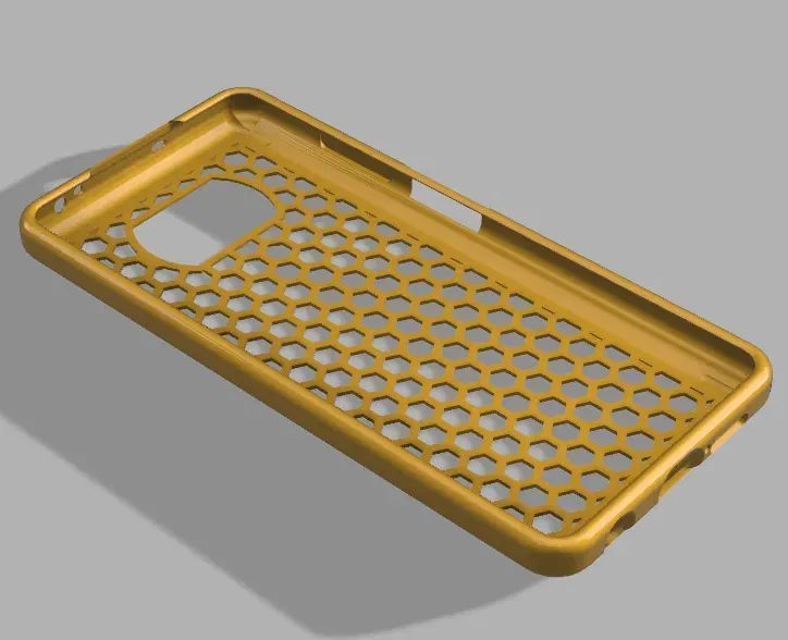 Vỏ bảo vệ Xiaomi Pocophone X3 với cấu trúc tổ ong đẹp mắt - Image 1