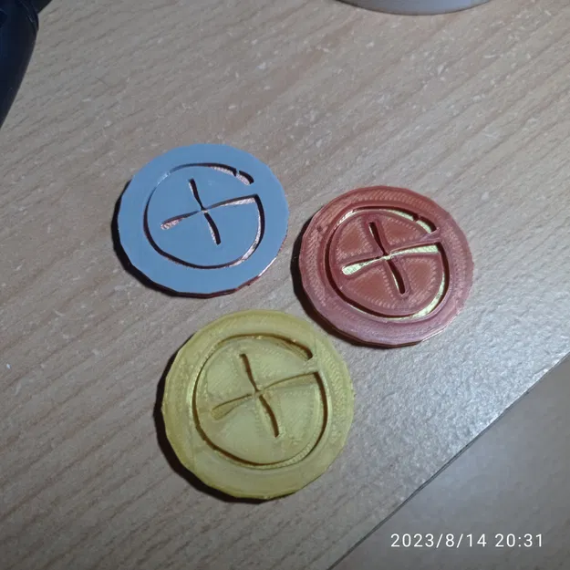 **Đồng tiền nhựa cho trò chơi geocaching** - Image 1