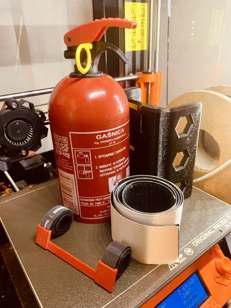 Giá đỡ bình chữa cháy cho xe hơi dưới ghế lái - Image 2