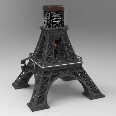 Giá đỡ chai rượu Jack Eiffel độc đáo