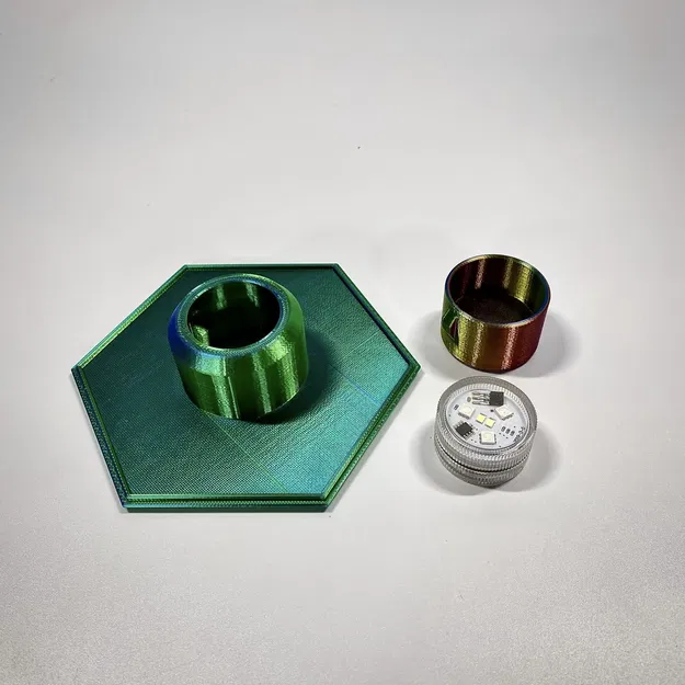 Đèn trang trí hình lục giác cho không gian sống - Image 4