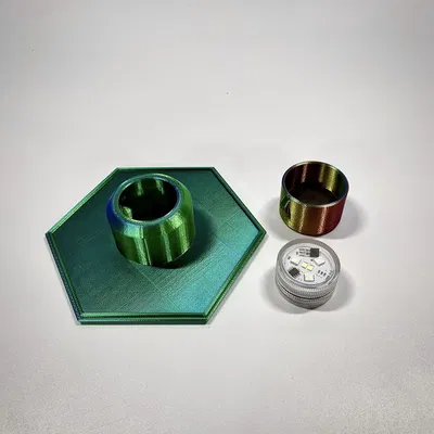 Đèn trang trí hình lục giác cho không gian sống