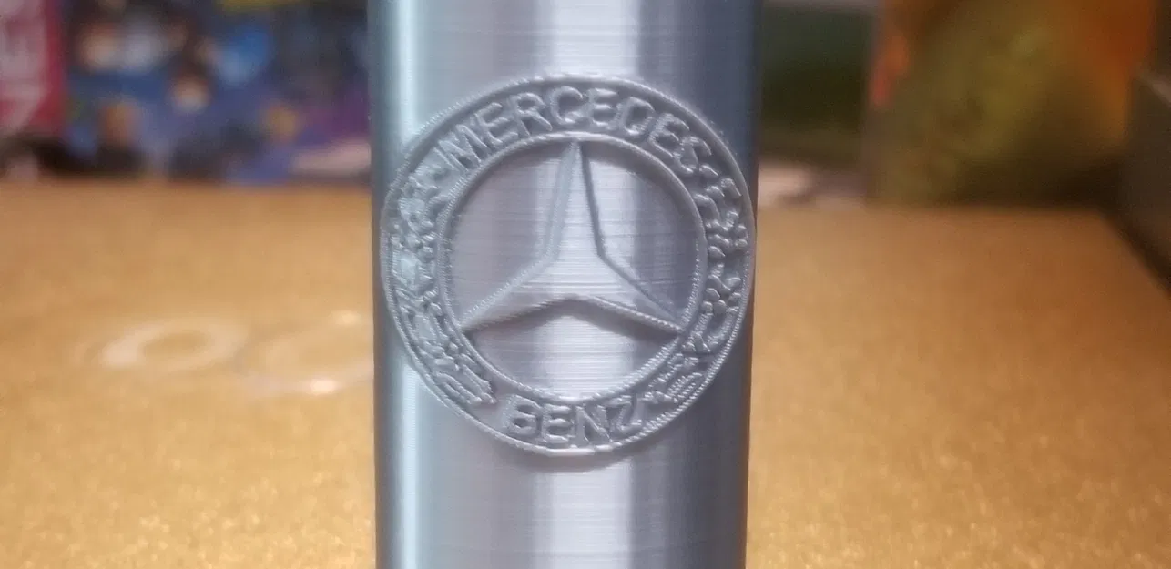 Vỏ bật lửa Bic phong cách Mercedes - Image 1