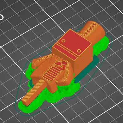 Mô hình Hatty Hattington từ Battleblock Theater in 3D