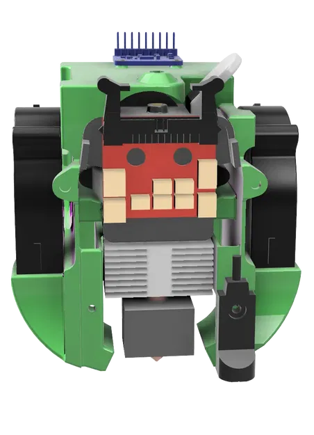 Bộ tản nhiệt quạt V5 cho máy in 3D Elegoo Neptune 4/Pro/Max/Plus - Image 3