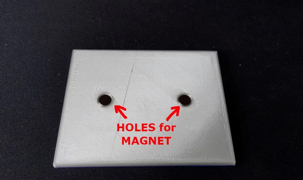 Nam châm Tardis nhỏ (8x3mm x2 nam châm) - Image 4