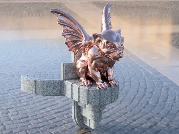 Tượng quái vật gargoyle từ Batman cho máy in FLSUN v400 - Image 6