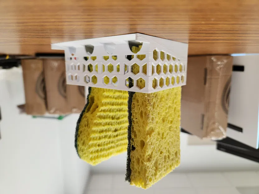 Giá đỡ bọt biển 4x thiết kế hình lục giác - Image 5