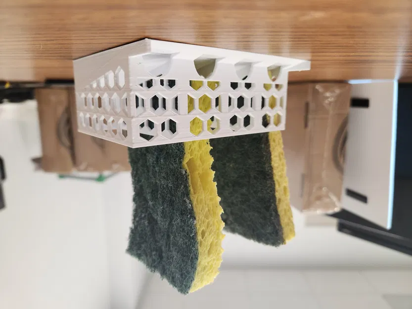 Giá đỡ bọt biển 4x thiết kế hình lục giác - Image 7