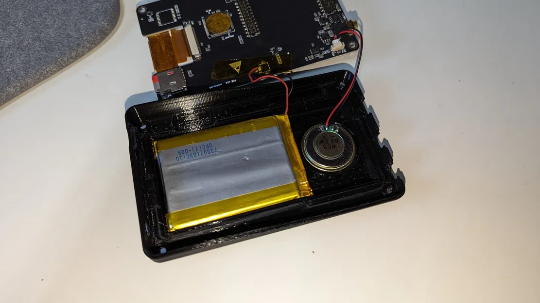 Vỏ dưới HackRF Portapack H2 có loa và pin lớn - Image 2