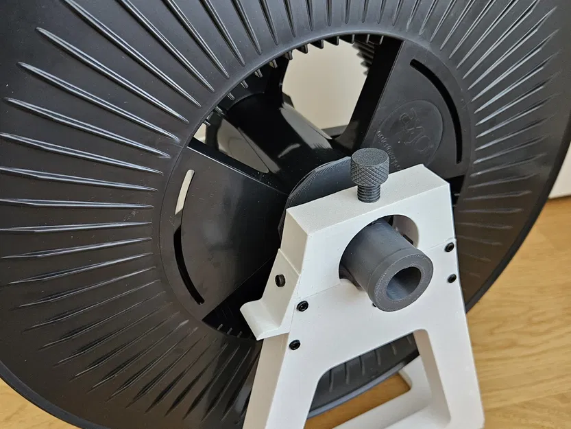 Giá đỡ cuộn filament 2kg với khóa nhanh và phanh - Image 3